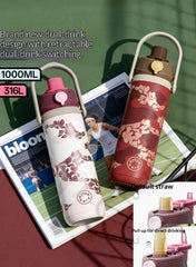 Handheld Double Drink Cup With Large Capacity