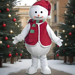 Cartoon Santa Claus/Christmas Tree/Snowman/Elk Walking Doll Costume Christmas Performance Costume