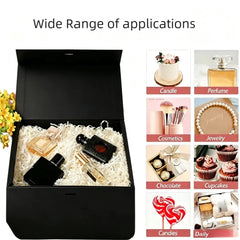 5pcs Gift Boxes with Lids Kraft Paper Gift Boxes for Presents Wedding Christmas Birthday Party Bridesmaid Proposal Boxes