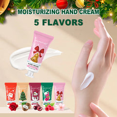 Christmas Assembly Gift Set - 20 Sets, Including Balm, Hand Cream, Lipstick, Red Gauze Bag, Christmas Tree Thank You Card