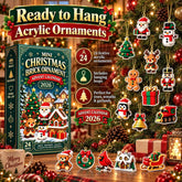 *-*2026 Christmas Advent Calendar 24 Day Countdown Mini Christmas Ornaments Mystery Box Holiday Decor Surprise Gift Collection