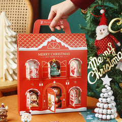 Christmas Themed Multipurpose Gift Box Creative High‑end Packaging Container Snack Treats Jewelry Accessories Holiday Present