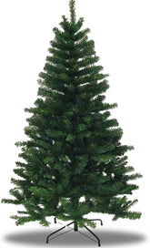 Classic Artificial Realistic Natural Branches Pine Christmas Tree Xmas Green-Unlit 4FT, 5FT, 6FT,7FT