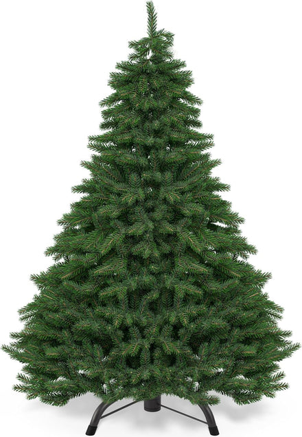 ® Green Artificial Realistic Artificial Christmas Tree Luxury Home Decor | Christmas Tree with Stand for Your Christmas Decorations & Ornaments | Home Decoration UK Xmas Tree 140Cm / 4.7Ft