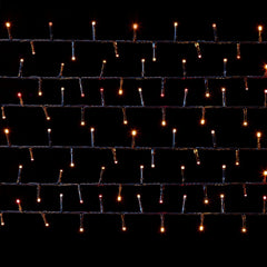 1000 LED 25M  Treebrights Christmas Tree Lights Timer Red & Vintage Gold