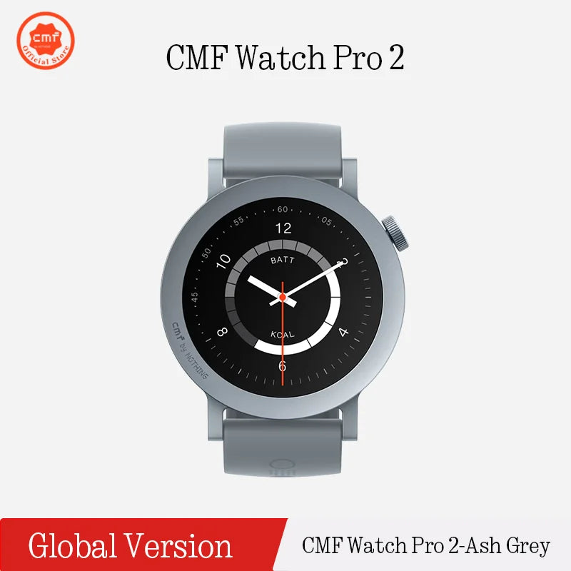 CMF Watch Pro 2 - Smartwatch with 1.32’’ AMOLED Display, 11 Days Battery Life, Bluetooth Calls with AI Noise Reduction, GPS, Android iOS