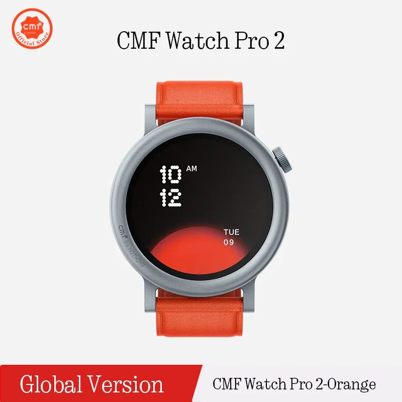 CMF Watch Pro 2 - Smartwatch with 1.32’’ AMOLED Display, 11 Days Battery Life, Bluetooth Calls with AI Noise Reduction, GPS, Android iOS
