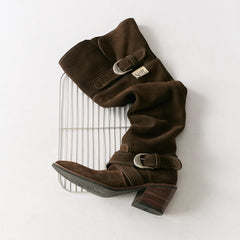 ShānRen Pointed Toe Three-Way Slouch Boots