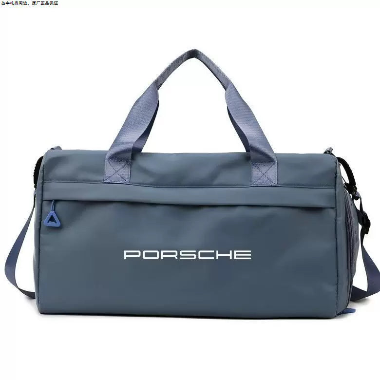 4S Travel Tote, Large Yoga Bag with Wet and Dry Compartments - Blue