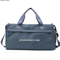 4S Travel Tote, Large Yoga Bag with Wet and Dry Compartments - Blue