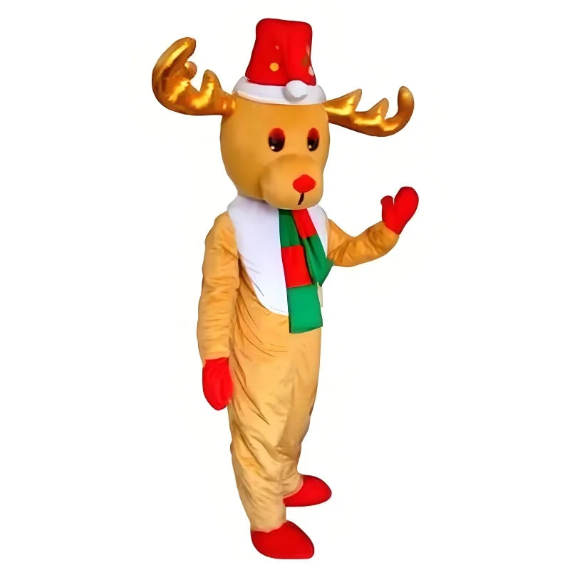 Cartoon Santa Claus/Christmas Tree/Snowman/Elk Walking Doll Costume Christmas Performance Costume