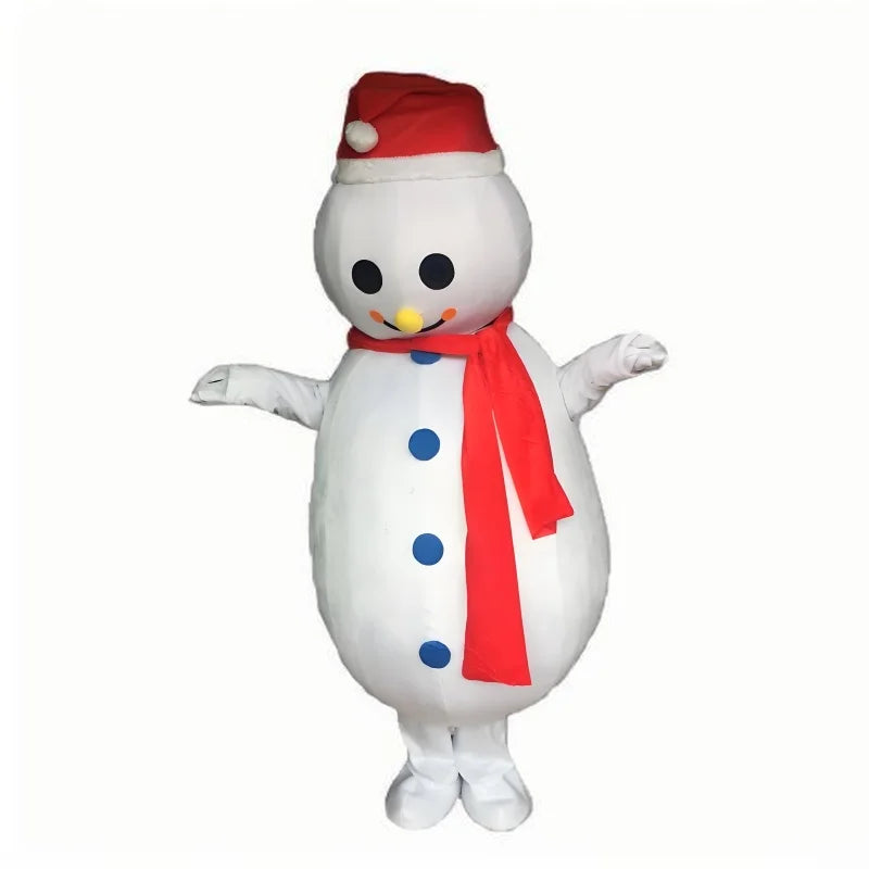 Cartoon Santa Claus/Christmas Tree/Snowman/Elk Walking Doll Costume Christmas Performance Costume