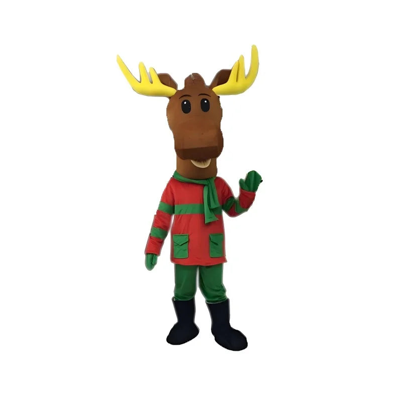Cartoon Santa Claus/Christmas Tree/Snowman/Elk Walking Doll Costume Christmas Performance Costume