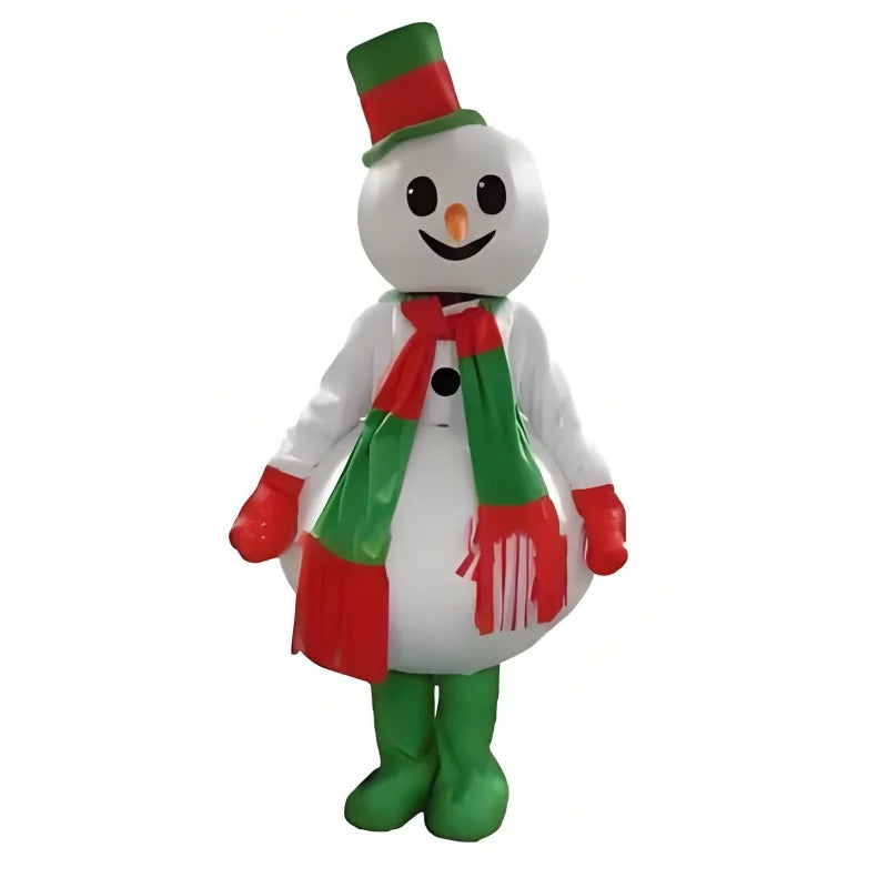 Cartoon Santa Claus/Christmas Tree/Snowman/Elk Walking Doll Costume Christmas Performance Costume