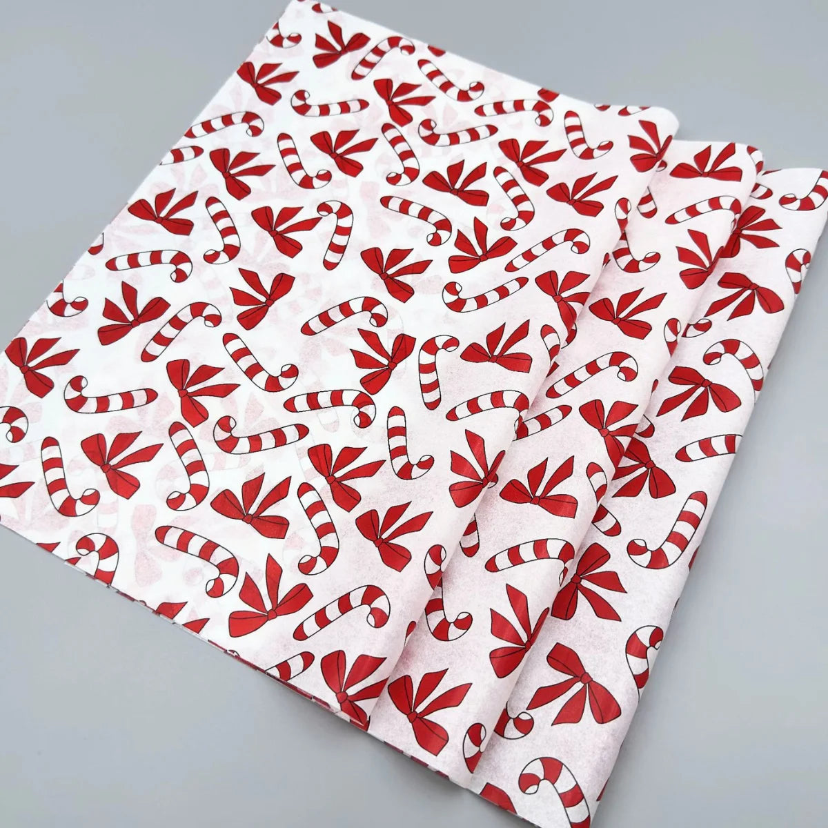 Christmas Candy Cane Tissue Paper, Christmas Gift DIY Wrapping Paper, Thanksgiving Party Gift Box Filler