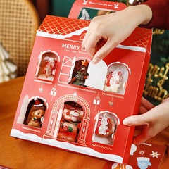 Christmas Themed Multipurpose Gift Box Creative High‑end Packaging Container Snack Treats Jewelry Accessories Holiday Present