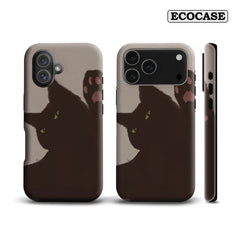 Black Cat Paws Out IPhone17 Must-Haves Phone Case for IPhone 17 16 15 14 13 12 Pro Max Plus Double-layer Back Cover