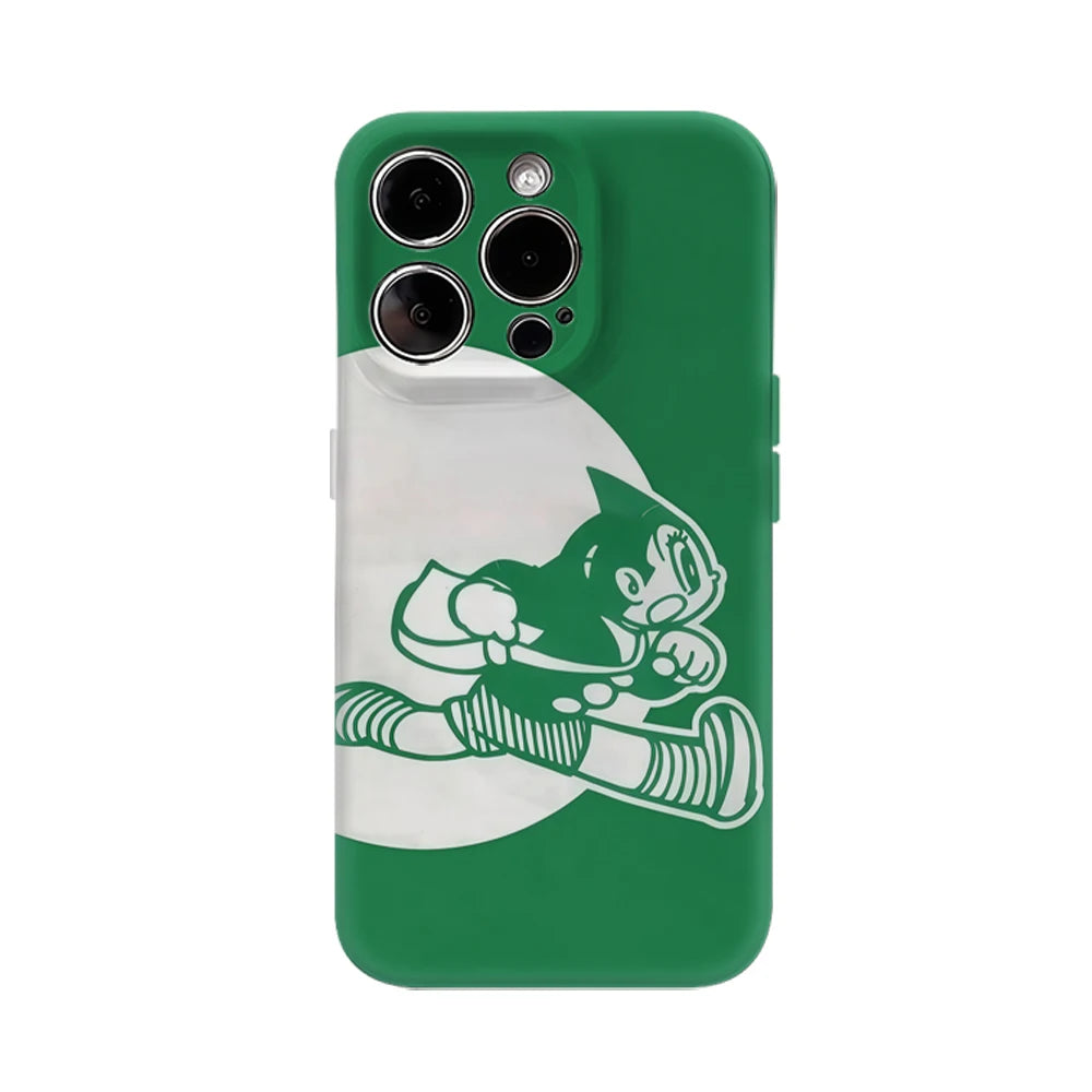 Astro Boy Running IPhone17 Must-Haves Phone Case for IPhone 17 16 15 14 13 12 11 Pro Max Plus Double-layer Back Cover