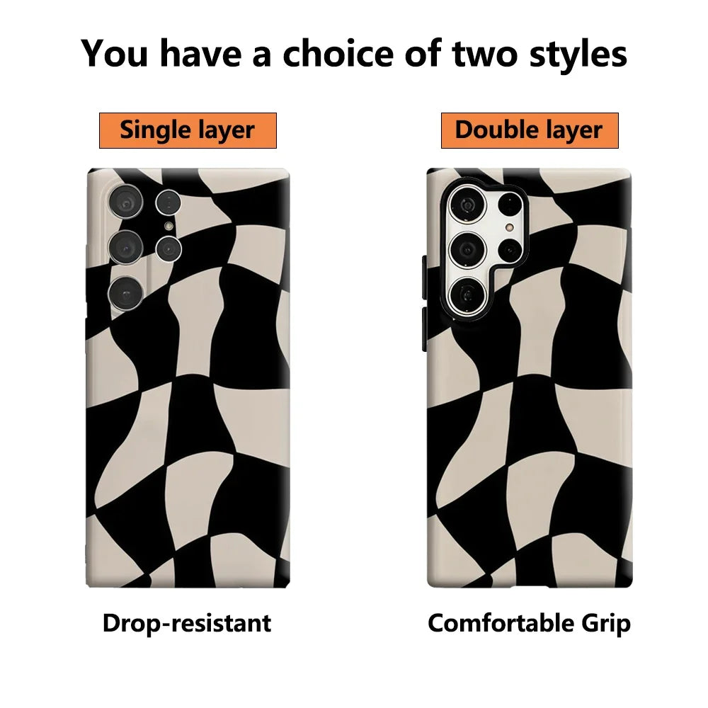 Black and Beige Shapes IPhone17 Must-Haves Phone Case for IPhone 17 16 15 14 13 12 11 Pro Max Plus Double-layer Back Cover