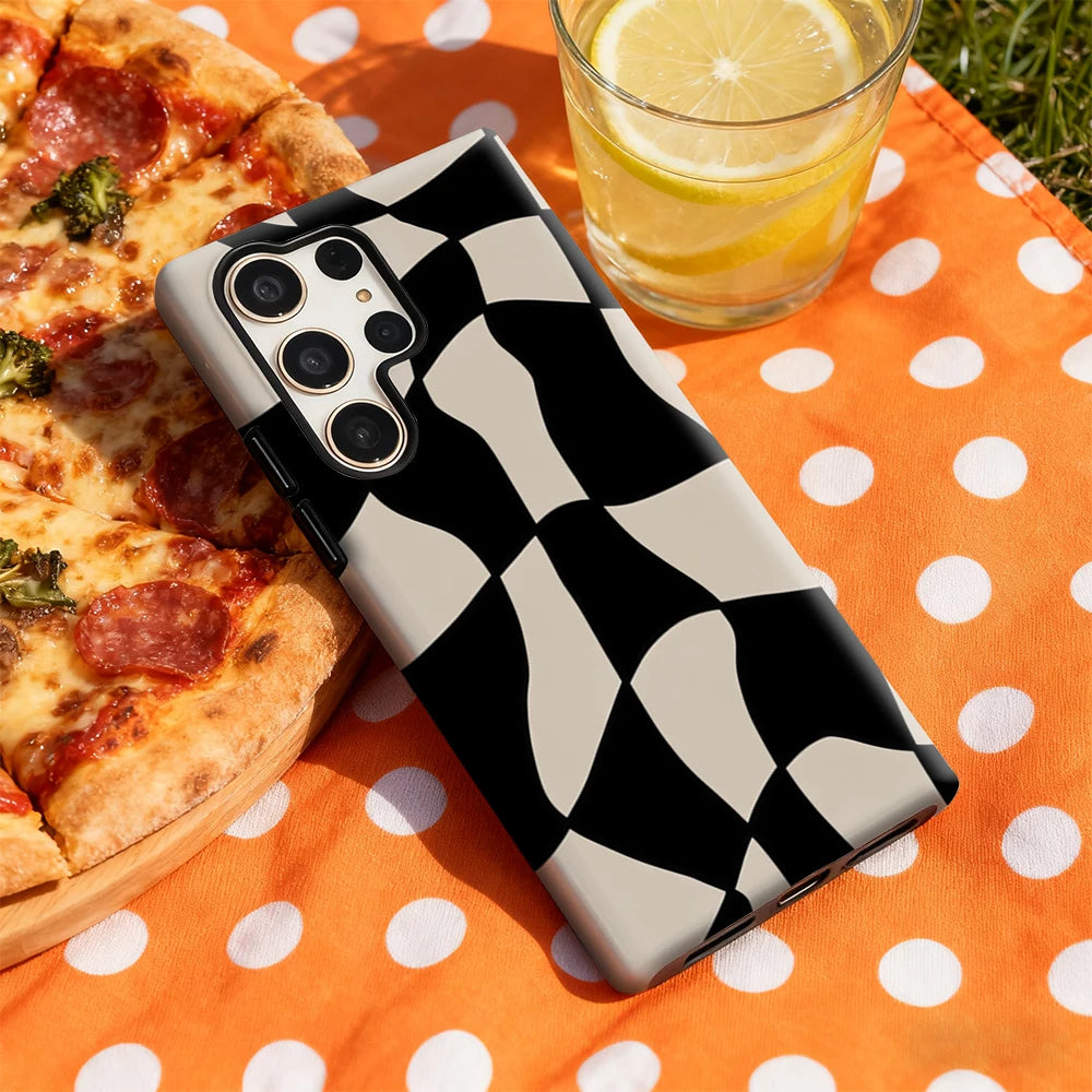 Black and Beige Shapes IPhone17 Must-Haves Phone Case for IPhone 17 16 15 14 13 12 11 Pro Max Plus Double-layer Back Cover