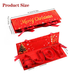Creative Christmas Gift Boxes Holiday Snack Candy Packaging Containers with Lids for Party Favors Treats Wholesale Bulk Set