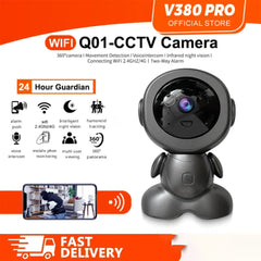 Home Surveillance Camera 4K IP Camera WiFi Security Camera Smart Home Auto Tracking CCTV Wireless Security Baby Monitor Camera