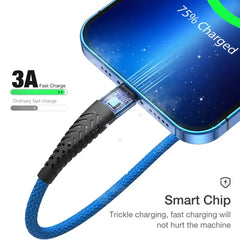 25CM 1M 2M 3M USB A To Lightning Data Charging Cable For iPhone 6 6S 7 8 Plus X XR XS Max 11 12 13 14 Pro Max Charger Wire Line