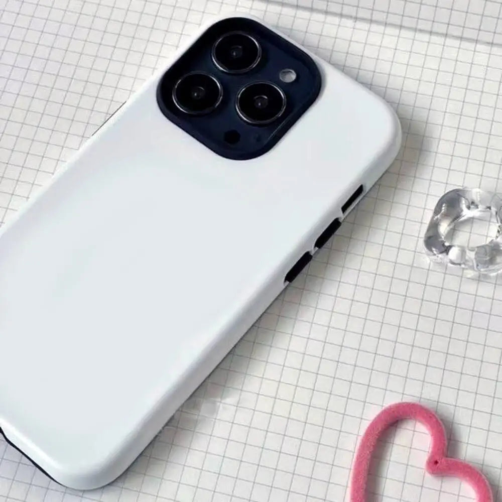 Bonjour Phone Case for iPhone 16 15 14 13 12 11 X XS XR XSMAX 7 8 Pro Max Plus Luxury Double-layer Back Cover