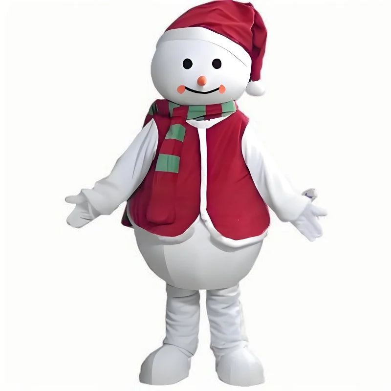 Cartoon Santa Claus/Christmas Tree/Snowman/Elk Walking Doll Costume Christmas Performance Costume