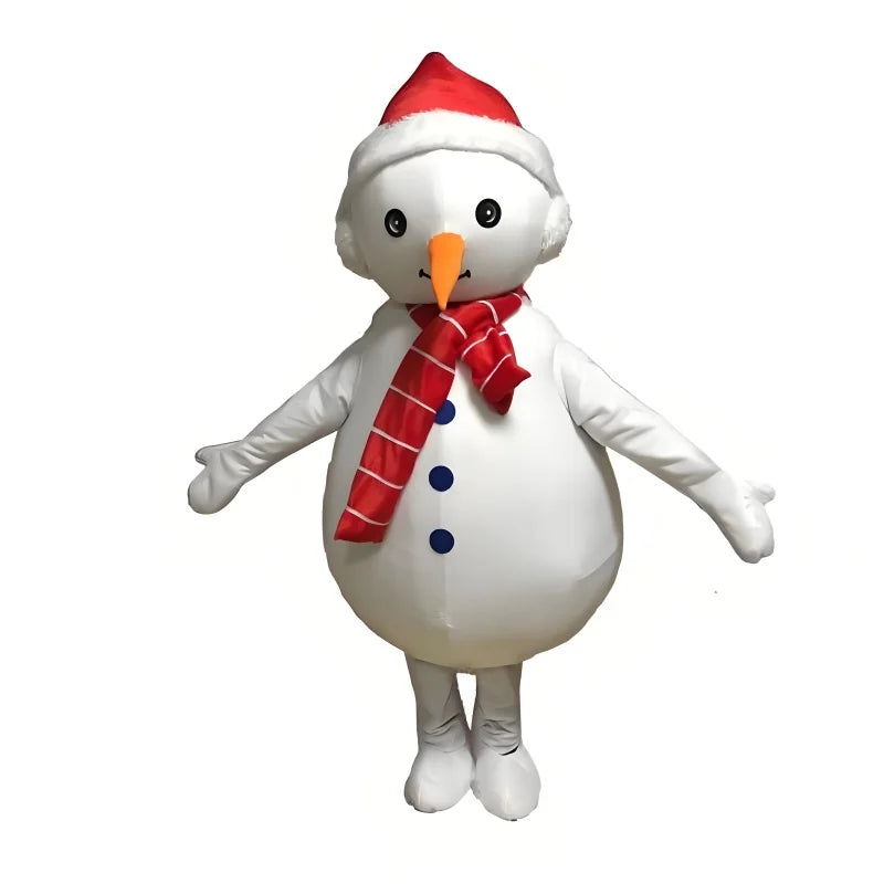 Cartoon Santa Claus/Christmas Tree/Snowman/Elk Walking Doll Costume Christmas Performance Costume