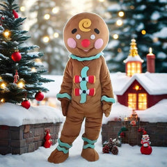 Cartoon Santa Claus/Christmas Tree/Snowman/Elk Walking Doll Costume Christmas Performance Costume