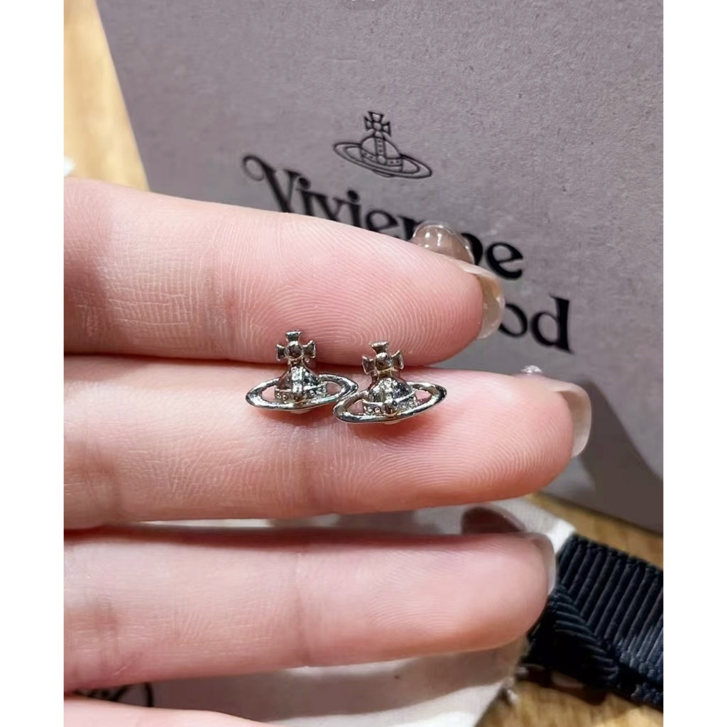 Mini Saturn Earrings