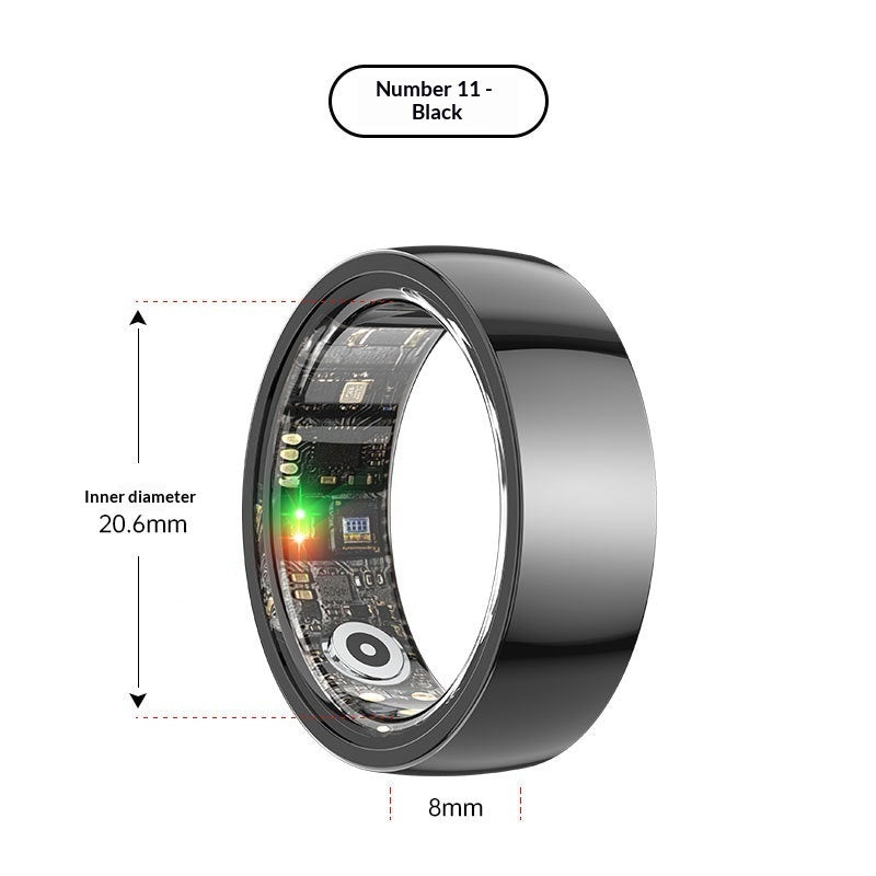 Remote Care Ring For Monitoring Sleep Heart Rate And Blood Oxygen Levels
