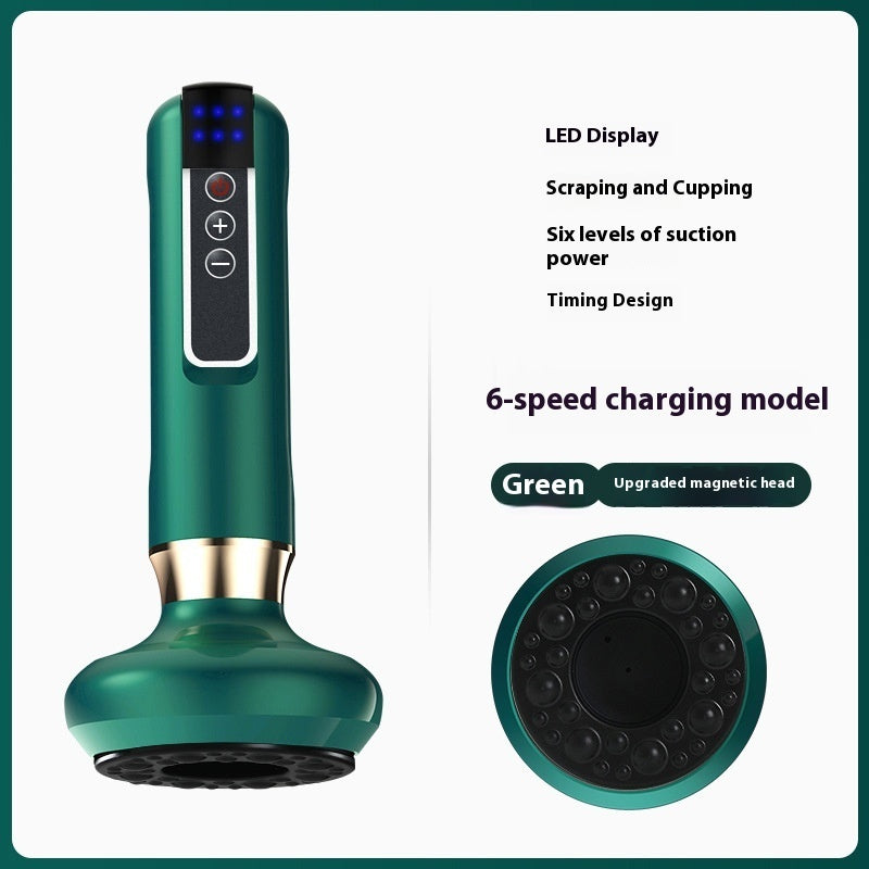 Electric Breathing Heating Wireless Scraping Massage Instrument